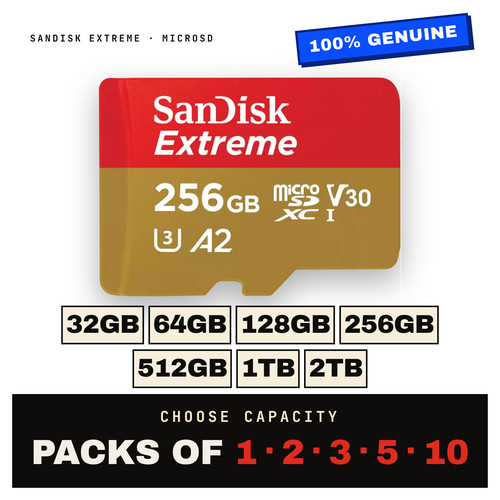 Sandisk extreme microsd - microsd, card