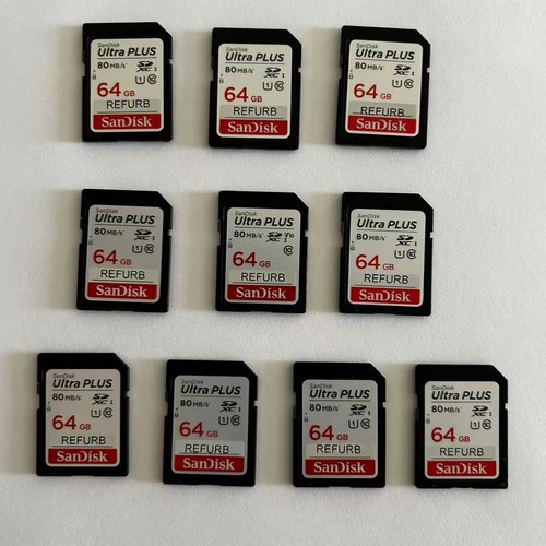 Sandisk 64gb ultra plus - 64gb, sd