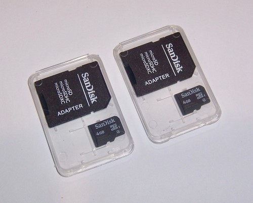New sandisk 4gb sdhc microsd - 2,