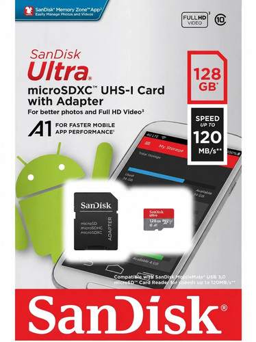 Sandisk ultra micro 128gb - sd,