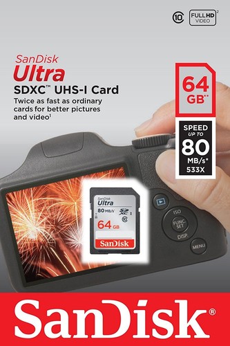 Sandisk ultra 64gb - ultra, sdxc