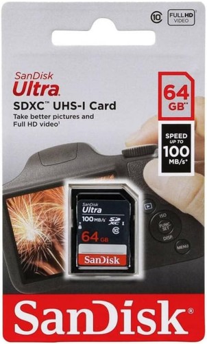 Sandisk ultra 64gb sdxc - ultra, class